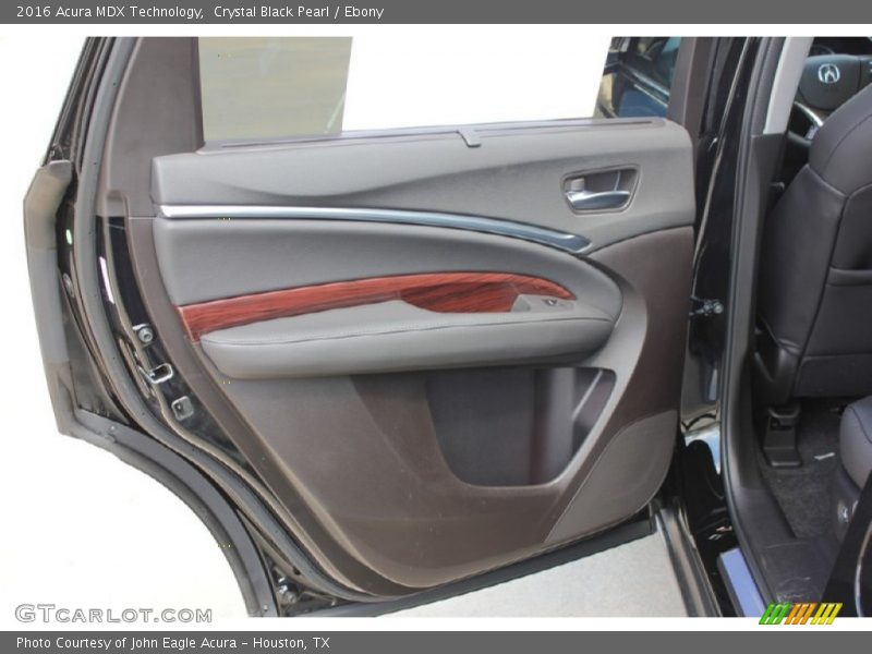 Crystal Black Pearl / Ebony 2016 Acura MDX Technology