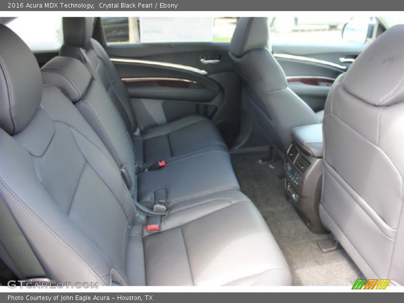 Crystal Black Pearl / Ebony 2016 Acura MDX Technology