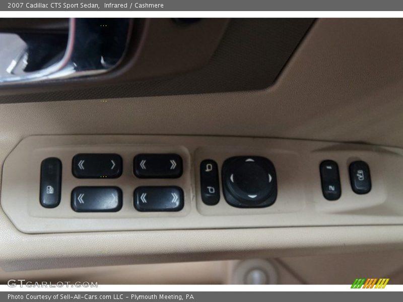 Infrared / Cashmere 2007 Cadillac CTS Sport Sedan