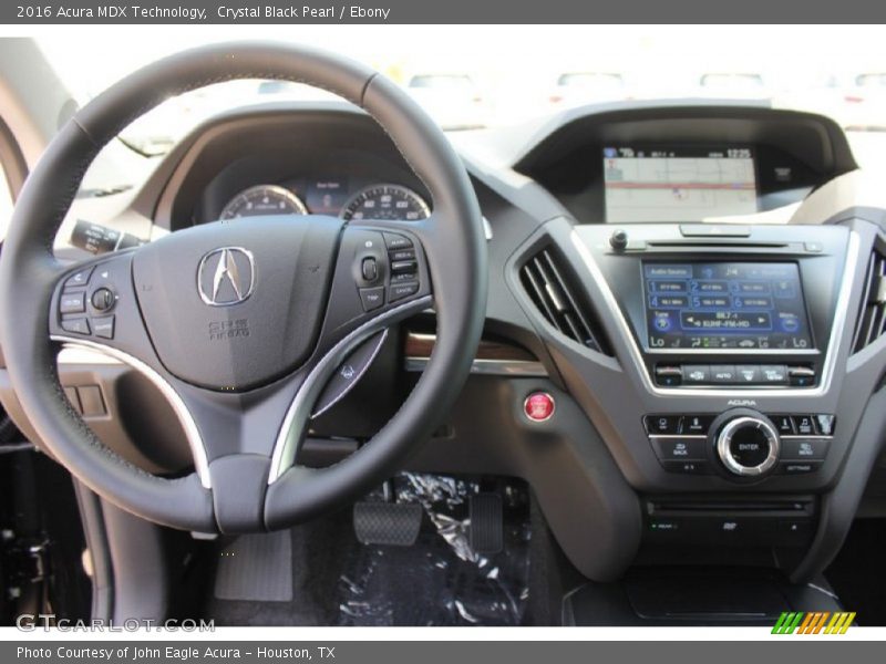 Crystal Black Pearl / Ebony 2016 Acura MDX Technology
