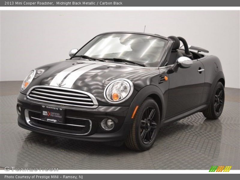 Midnight Black Metallic / Carbon Black 2013 Mini Cooper Roadster