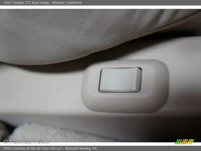 Infrared / Cashmere 2007 Cadillac CTS Sport Sedan