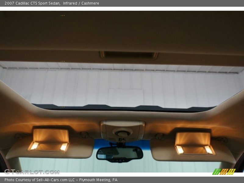Infrared / Cashmere 2007 Cadillac CTS Sport Sedan