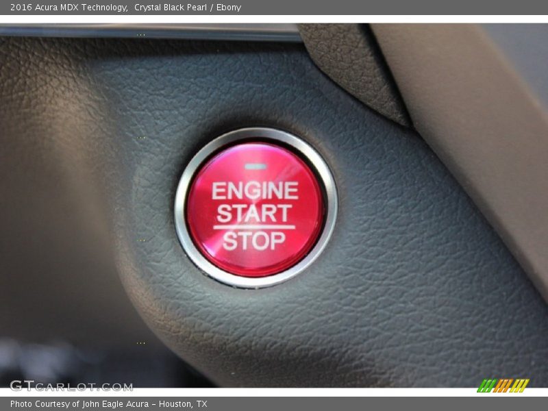 Crystal Black Pearl / Ebony 2016 Acura MDX Technology