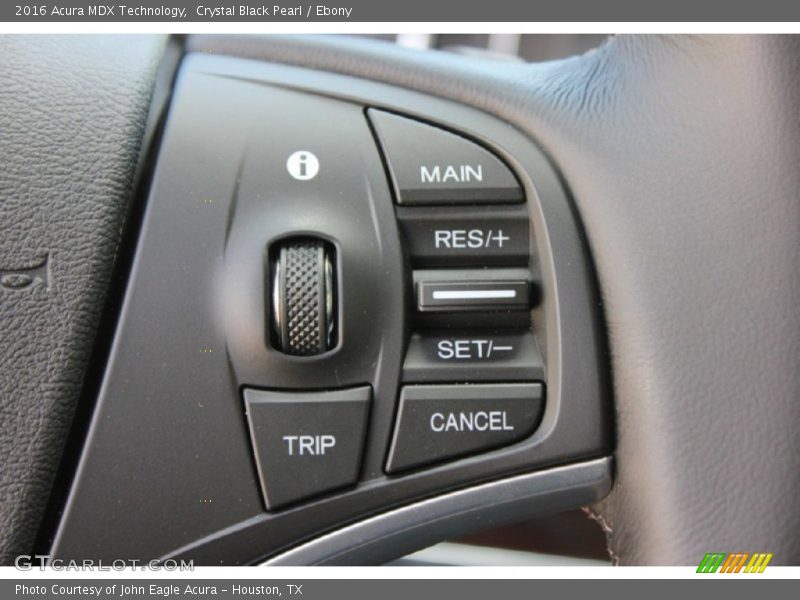 Crystal Black Pearl / Ebony 2016 Acura MDX Technology