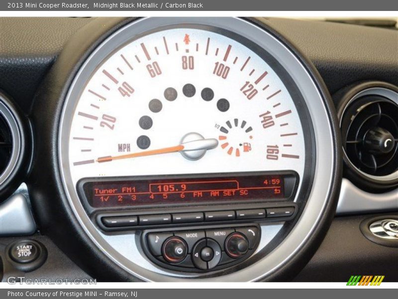 Midnight Black Metallic / Carbon Black 2013 Mini Cooper Roadster