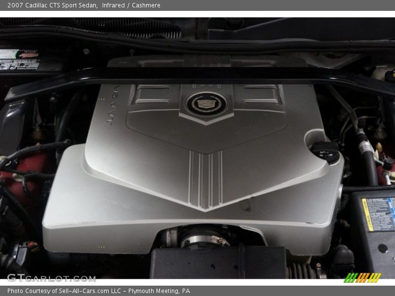 Infrared / Cashmere 2007 Cadillac CTS Sport Sedan