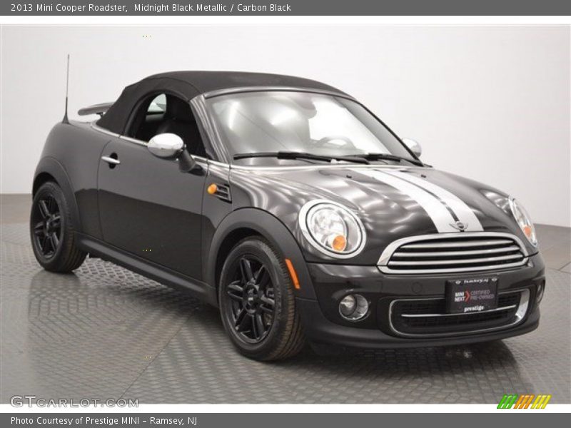 Midnight Black Metallic / Carbon Black 2013 Mini Cooper Roadster