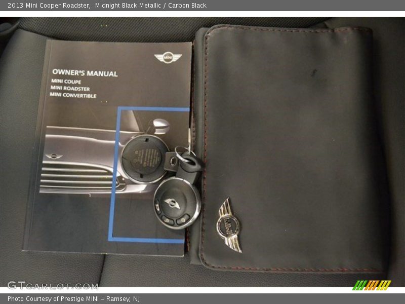 Midnight Black Metallic / Carbon Black 2013 Mini Cooper Roadster