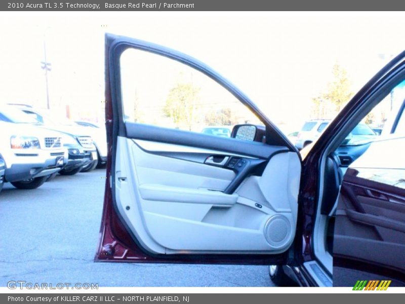 Basque Red Pearl / Parchment 2010 Acura TL 3.5 Technology