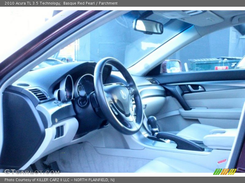 Basque Red Pearl / Parchment 2010 Acura TL 3.5 Technology