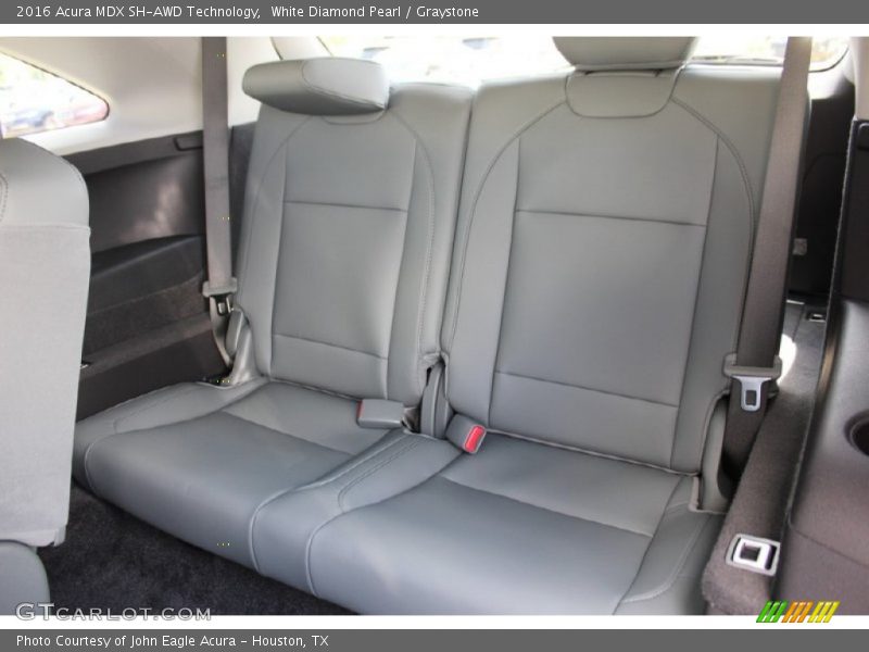 Rear Seat of 2016 MDX SH-AWD Technology