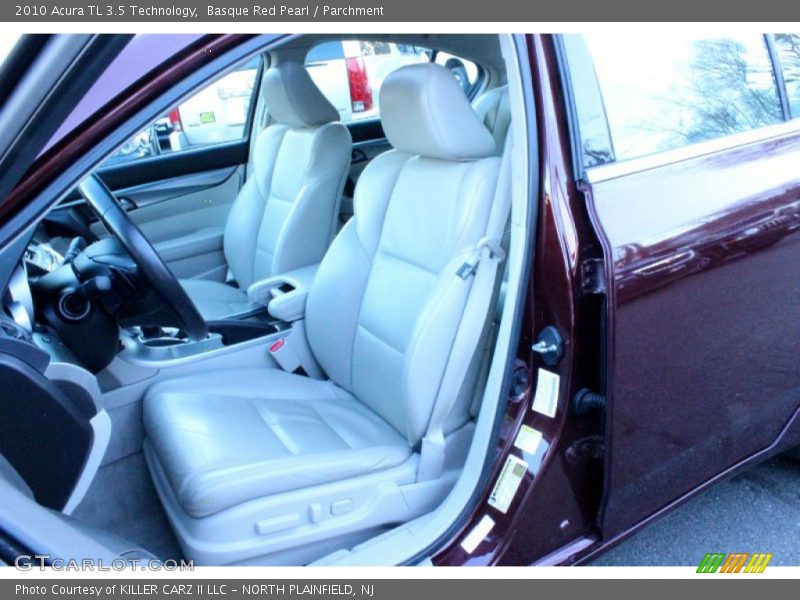 Basque Red Pearl / Parchment 2010 Acura TL 3.5 Technology