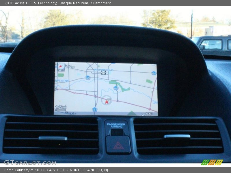 Basque Red Pearl / Parchment 2010 Acura TL 3.5 Technology