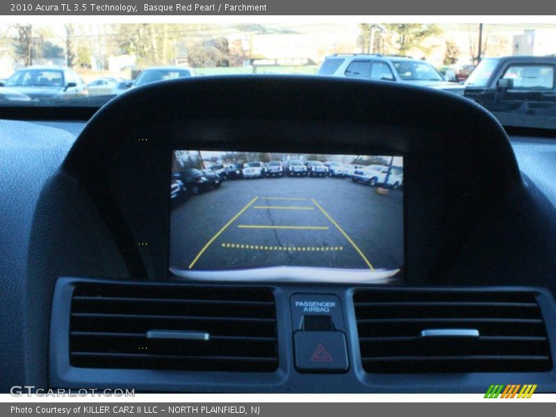 Basque Red Pearl / Parchment 2010 Acura TL 3.5 Technology