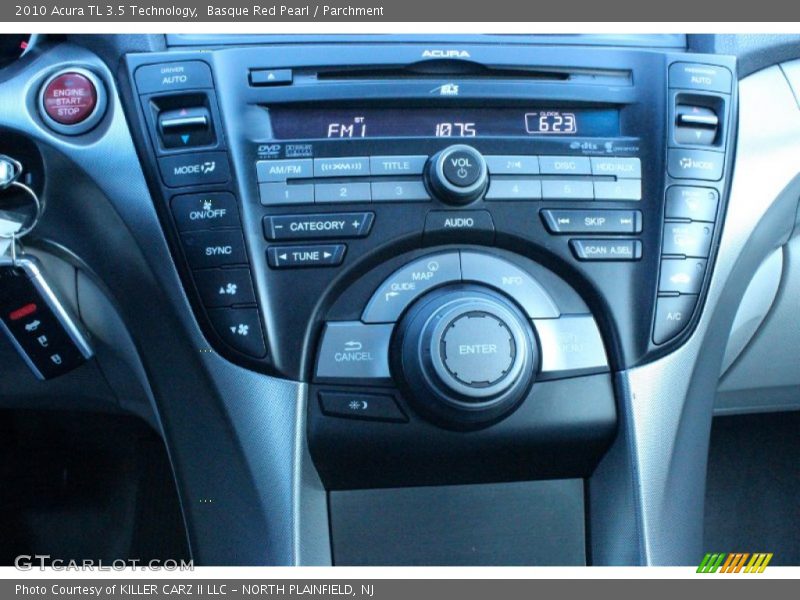 Basque Red Pearl / Parchment 2010 Acura TL 3.5 Technology
