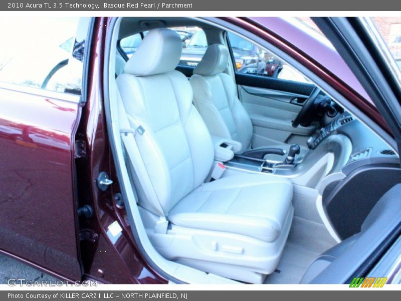 Basque Red Pearl / Parchment 2010 Acura TL 3.5 Technology