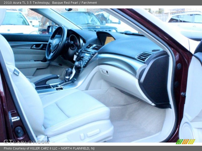 Basque Red Pearl / Parchment 2010 Acura TL 3.5 Technology