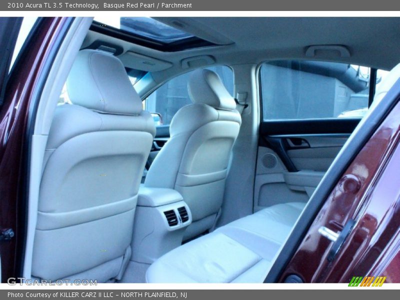 Basque Red Pearl / Parchment 2010 Acura TL 3.5 Technology