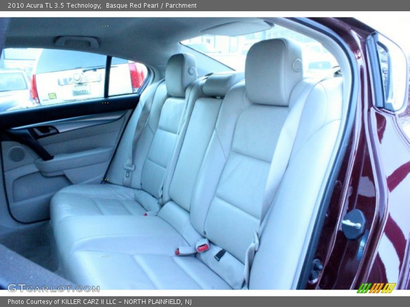 Basque Red Pearl / Parchment 2010 Acura TL 3.5 Technology