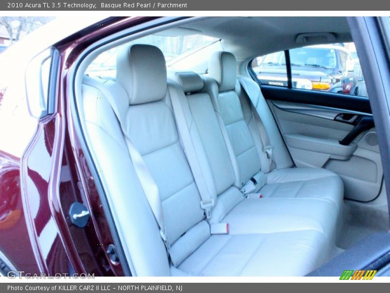 Basque Red Pearl / Parchment 2010 Acura TL 3.5 Technology