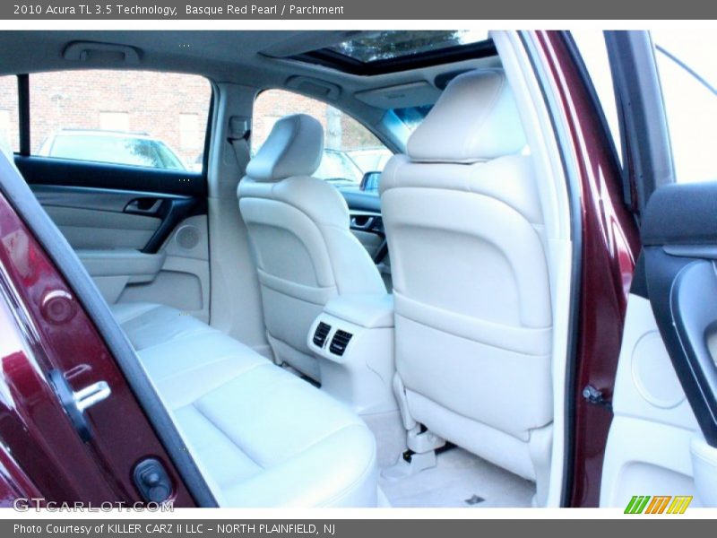 Basque Red Pearl / Parchment 2010 Acura TL 3.5 Technology