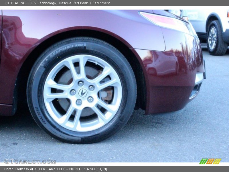 Basque Red Pearl / Parchment 2010 Acura TL 3.5 Technology