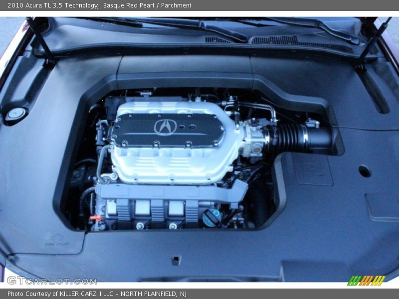 Basque Red Pearl / Parchment 2010 Acura TL 3.5 Technology