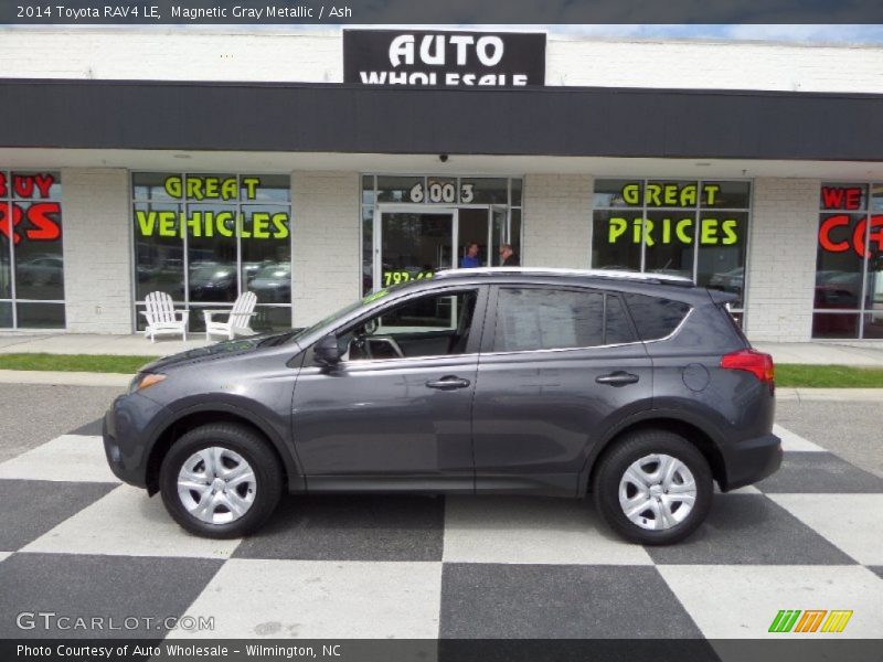 Magnetic Gray Metallic / Ash 2014 Toyota RAV4 LE