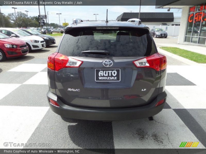 Magnetic Gray Metallic / Ash 2014 Toyota RAV4 LE