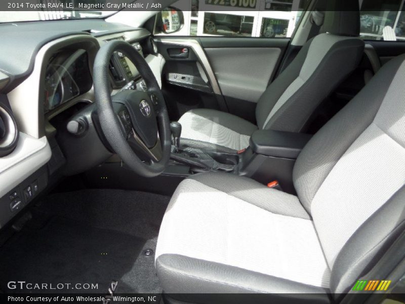 Magnetic Gray Metallic / Ash 2014 Toyota RAV4 LE