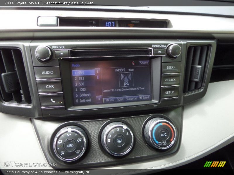Magnetic Gray Metallic / Ash 2014 Toyota RAV4 LE