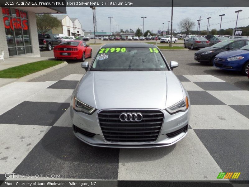 Florett Silver Metallic / Titanium Gray 2015 Audi A3 1.8 Premium Plus