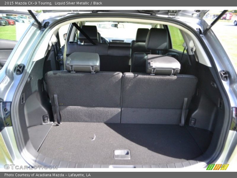 Liquid Silver Metallic / Black 2015 Mazda CX-9 Touring