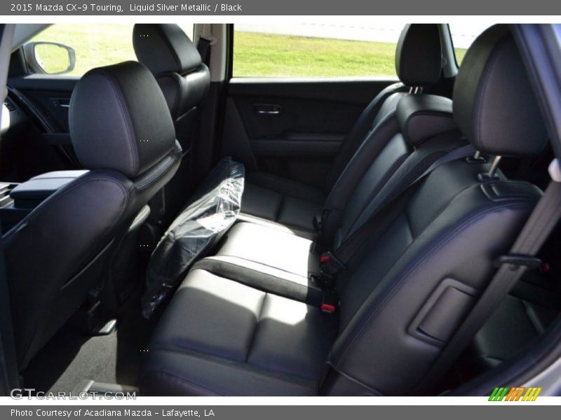 Liquid Silver Metallic / Black 2015 Mazda CX-9 Touring