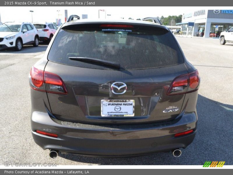 Titanium Flash Mica / Sand 2015 Mazda CX-9 Sport