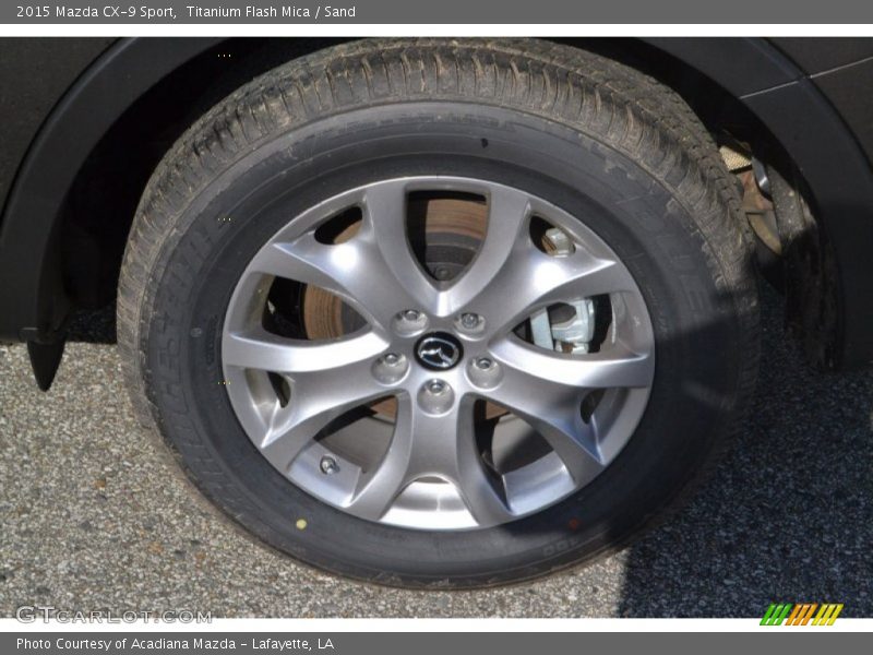 Titanium Flash Mica / Sand 2015 Mazda CX-9 Sport