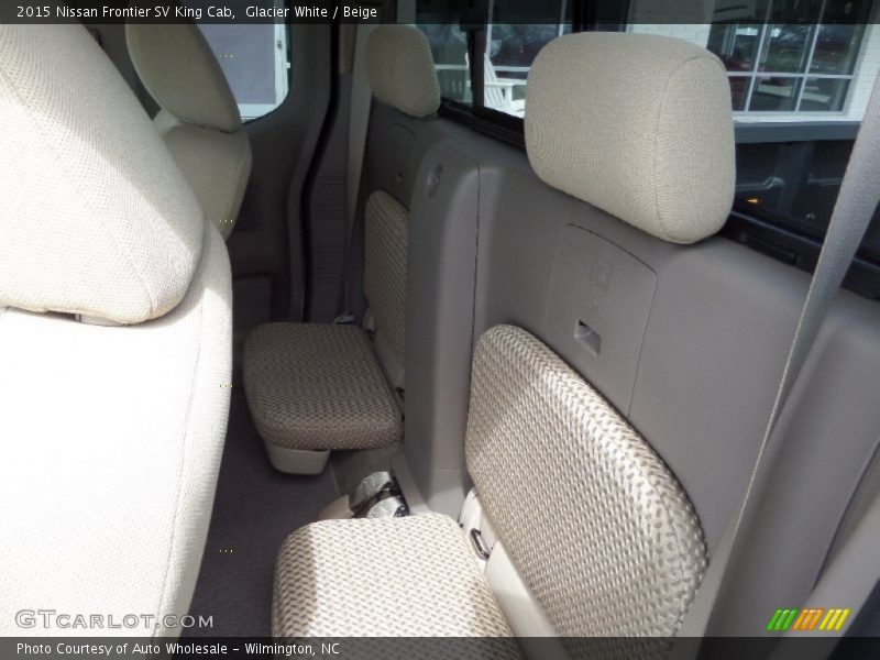 Rear Seat of 2015 Frontier SV King Cab