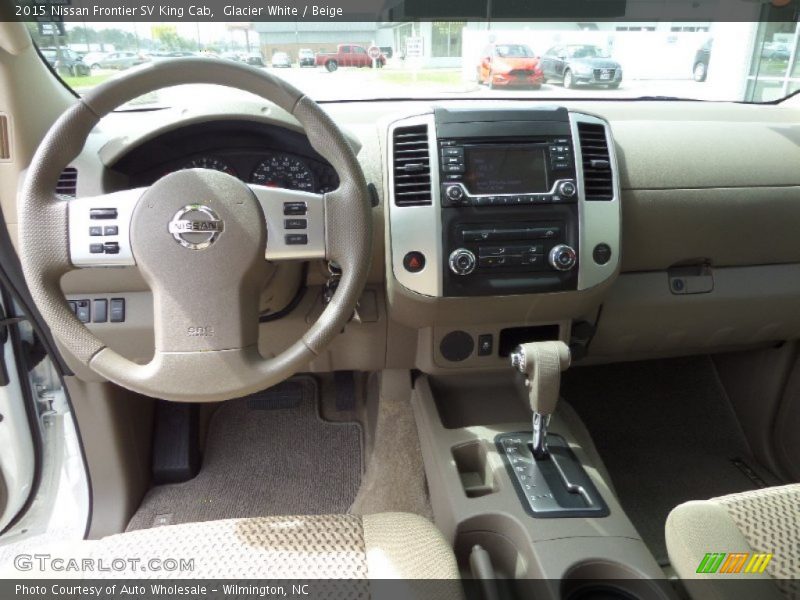 Dashboard of 2015 Frontier SV King Cab