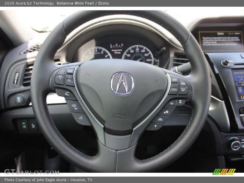 Bellanova White Pearl / Ebony 2016 Acura ILX Technology