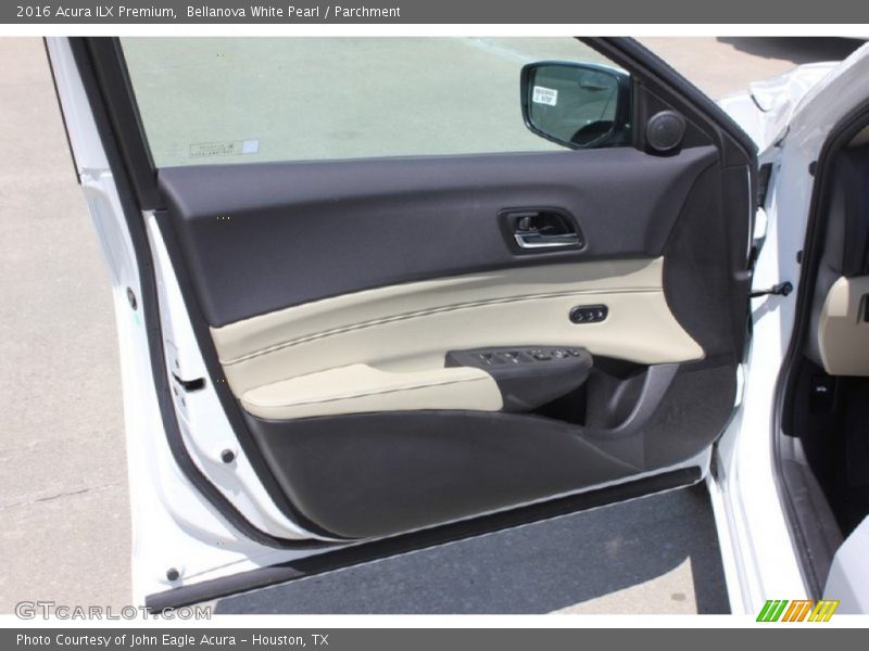Bellanova White Pearl / Parchment 2016 Acura ILX Premium