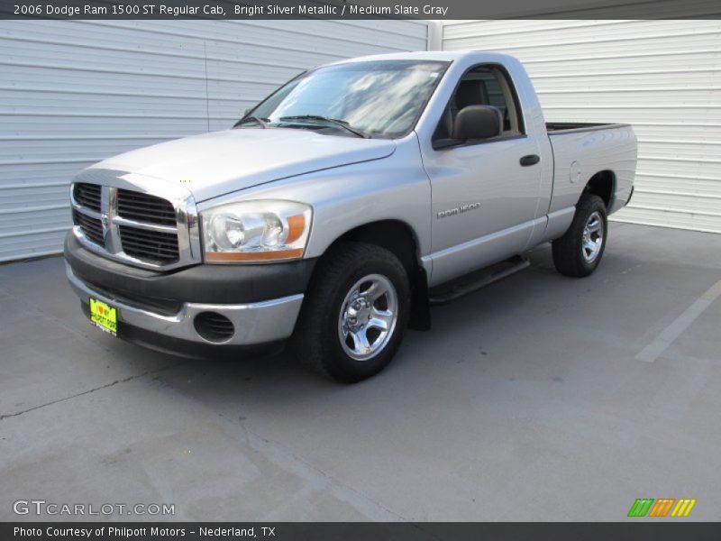 Bright Silver Metallic / Medium Slate Gray 2006 Dodge Ram 1500 ST Regular Cab