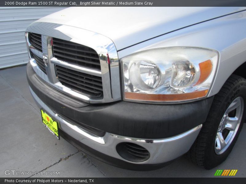 Bright Silver Metallic / Medium Slate Gray 2006 Dodge Ram 1500 ST Regular Cab