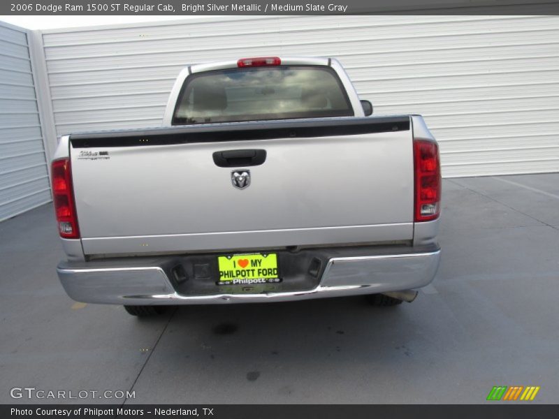 Bright Silver Metallic / Medium Slate Gray 2006 Dodge Ram 1500 ST Regular Cab