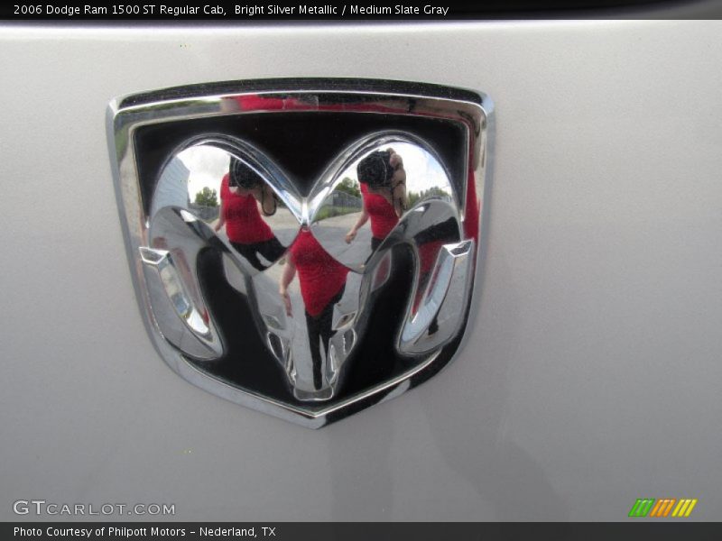 Bright Silver Metallic / Medium Slate Gray 2006 Dodge Ram 1500 ST Regular Cab
