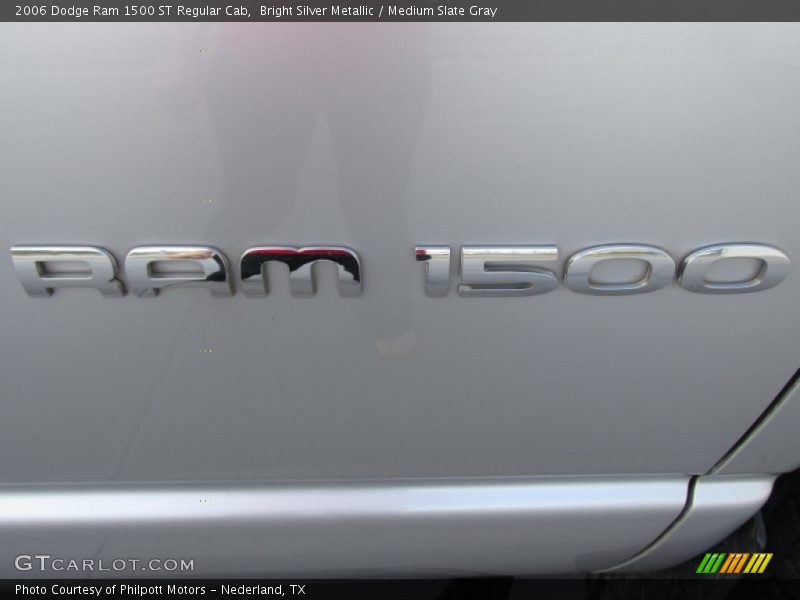 Bright Silver Metallic / Medium Slate Gray 2006 Dodge Ram 1500 ST Regular Cab