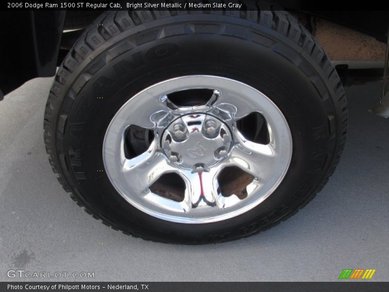 Bright Silver Metallic / Medium Slate Gray 2006 Dodge Ram 1500 ST Regular Cab