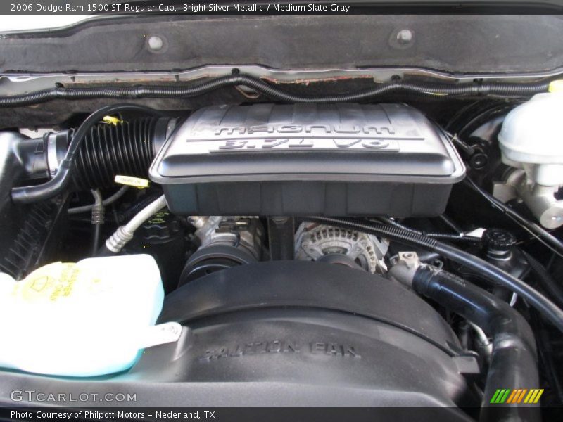 Bright Silver Metallic / Medium Slate Gray 2006 Dodge Ram 1500 ST Regular Cab