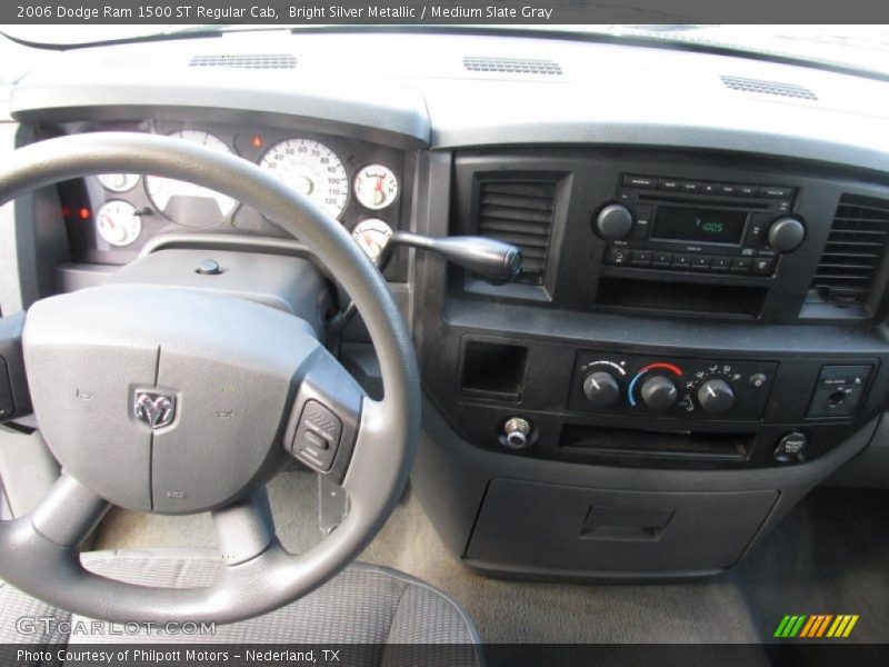 Bright Silver Metallic / Medium Slate Gray 2006 Dodge Ram 1500 ST Regular Cab