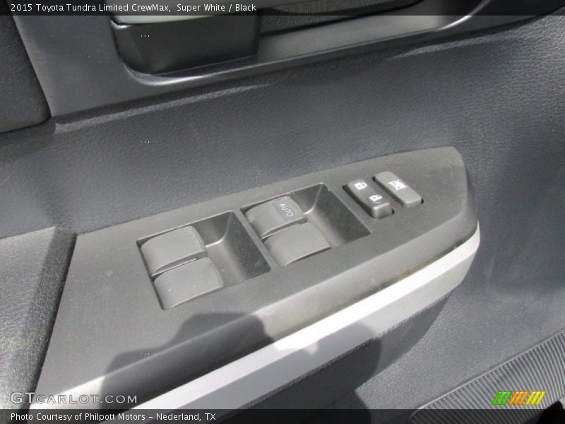 Super White / Black 2015 Toyota Tundra Limited CrewMax